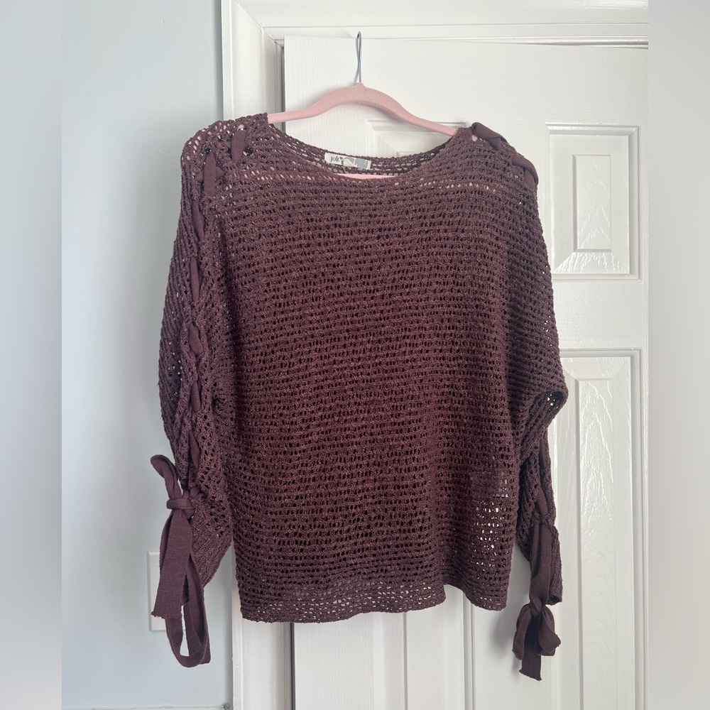 purple Jolt sweater